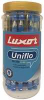  Luxor : uniflo Ball Pen Pack of 25 with Jar