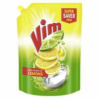 VIM Dishwash Liquid Gel Lemon Refill Pouch, 2 Ltr At 
