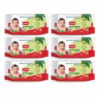 LuvLap Paraben Free Extra Thick Baby Wipes with Aloe Vera