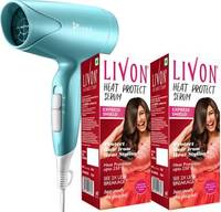Livon Heat Protect Serum 50% off + Buy more get extra discount