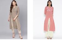 Jaipur Kurti Set (Kurti/Pallazos/Dupattas) Starting Rs.599