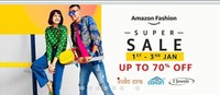 Last Day Amazon Super Sale - Upto 70% of Clothing and accessories