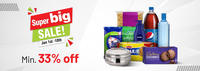 BigBasket Super Big Sale (1st- 10th Jan) | Min 33% Off on Food Items | Buy1 Get 1