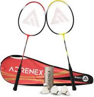 Adrenex by Flipkart R201 Combo - 2 Badminton Racquet with Shuttle Badminton Kit 