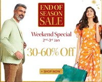Last Day - Myntra End Of Season Sale Flat 30-70% Off