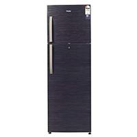 Haier 347L 2 Star 2020 Frost Free Double Door Refrigerator (Black Brushline, HRF-3674BKS-E)