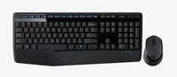 Logitech MK345 Wireless Keyboard and Mouse-Black
