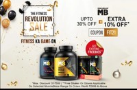 HealthKart The Fitness Revolution Sale | Flat 50% off on Wellness products | Upto 40% off + 10% Extra off on Whey Proteins & Gainers