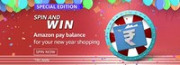 Amazon SPECIAL EDITION SPIN AND WIN || Amazon pay balance for your new year shopping