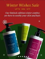 Winter Wishes Sale: Get Upto 30% Off Our Winter Formulas!
