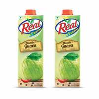  Real Fruit Juice, Masala Guava, 1L (Pack of 2) 