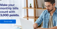 Upto 3000 points on Bill Payment with Amex Card