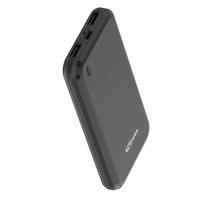 Portronics Power Brick 10 10000mAh Dual Output Ports Power Bank (POR-1014, Black)