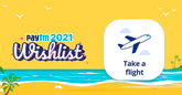 Paytm Take a Flight Giveaway at 7 pm