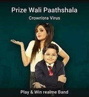 Flipkart Prize Wali Paathshala E25 Crown'ora Virus win Realme Band 1 winner, Gvs and Scs