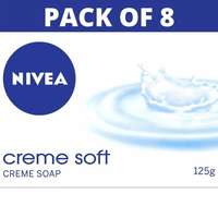NIVEA Creme Soft Soap, 125 gm (Pack of 4) x 2