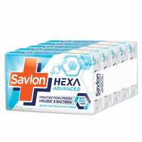 Savlon Hexa Advanced Germ Protection Bathing Soap Bar, 125 g (Pack of 5)

