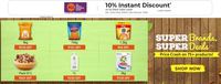 Flipkart Grocery 10% Instant Discount with IDBI Bank Credit Cards 
