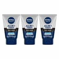 NIVEA Charcoal Face Wash, 100ml (Pack of 3)

