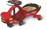 Toyzone Eco Disney Cars Kids Magic Car/Swing Car Ride On -Multicolour