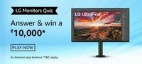 Amazon LG Monitors Quiz Answer & Win | ₹10,000