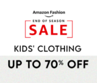 Amazon End of season sale | Kids clothing Upto 70% off