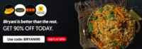 Magicpin  : 90% off on biryani delivery (by using magicpin points) 