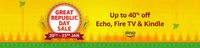 UPCOMING | Amazon Devices Upto 40% Off on Echo, Fire Tv and Kindle + 10 % off on SBI Cards | 19-23 Jan
