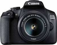 (Renewed) Canon EOS 1500D Digital SLR Camera (Black) with EF S18-55 is II Lens/Camera Case