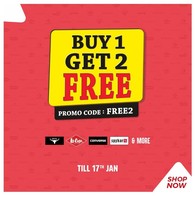 Ends on Tonight - Brand Factory Buy 1 Get 2 Free