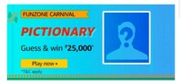 Amazon Funzone pictionary Game- Guess and Win Rs. 25000