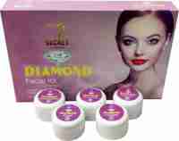 Diamond Lotus Beauty Parlour Facial Kit For Women & Men All Type Skin Solution 