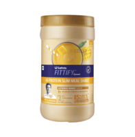 Saffola Fittify Gourmet Hi-Protein Slim Meal-Shake - 840 gm at 671 (using 1mg cash)