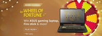 Amazon WHEEL OF FORTUNE  Win ASUS gaming laptop, Fire stick & more
