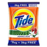 (Pantry) Tide Plus Extra Power Detergent Washing Powder - 7 kg (Jasmine and Rose) with Free Detergent Powder - 3 kg