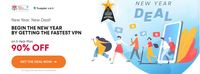 Begin The New Year By Getting The Fastest VPN On 5-year Plan 90% Off With Money Back Guarantee
