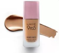 Lakme 9To5 Primer + Matte Perfect Cover Foundation @236