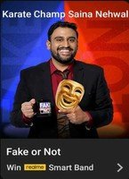 Flipkart fake or not S4 E37 "Karate Champ Saina" win Realme Smart Band 1 winner, GVs and SCs