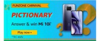 Amazon Funzone Pictionary game | Answer and Win Mi 10i