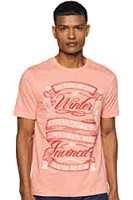 EASYBUY Men's Slim Fit T-Shirt Starts From Rs.106