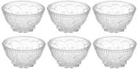 Amazon Brand - Solimo Glass Bowl Set (6 pieces, 8.2cm)