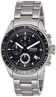 Lowest-- Fossil Decker Chronograph Analog Black Dial Men's Watch - CH2600IE