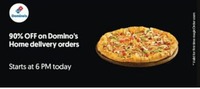 Magicpin: 90% off upto 300 on Domino's [ Till 8 PM ]