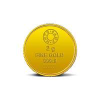 MMTC-PAMP Lotus 24k (999.9) 2 gm Gold Coin