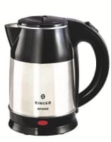 Lowest - Singer Aroma(SKT 180 ASE) Electric Kettle  (1.8 L, Silver, Black)