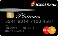 ICICI credit card target spends offer (user specific, check sms)