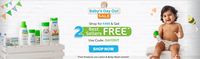 Mamaearth : Baby Day Out Sale || Shop for 499 & Get 2 Best sellers Free