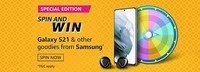 Amazon SPECIAL EDITION SPIN AND WIN Galaxy S21 & other goodies from Samsung 
