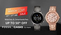 Amazon' Watchout Sale Upto 50% Off 25th To 27th 