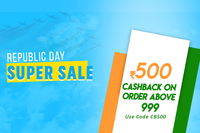 Supersmelly Republic Day Sale : Get Rs 500 Cashback on Orders above Rs 999